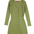 thumbnail image 1 of n:philanthropy Womens Seymour A-line Dress, Green, Small, 1 of 2