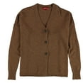 thumbnail image 1 of n:philanthropy Womens Solaris Cardigan Sweater, Brown, Small, 1 of 2