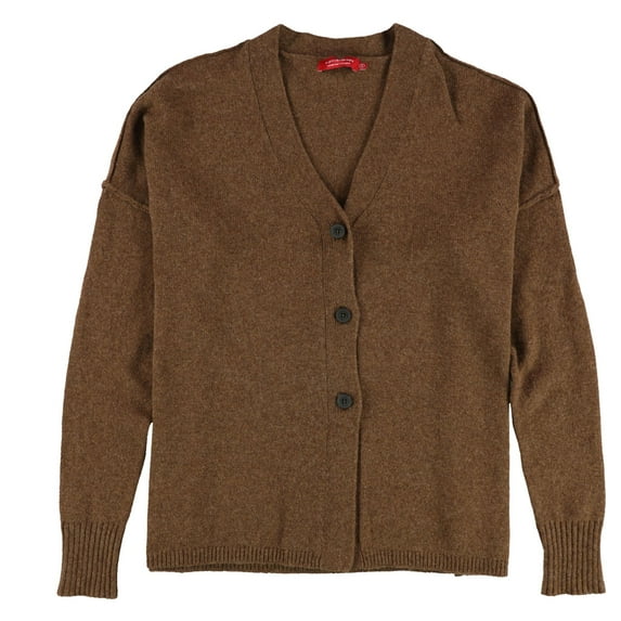n:philanthropy Womens Solaris Cardigan Sweater, Brown, Small