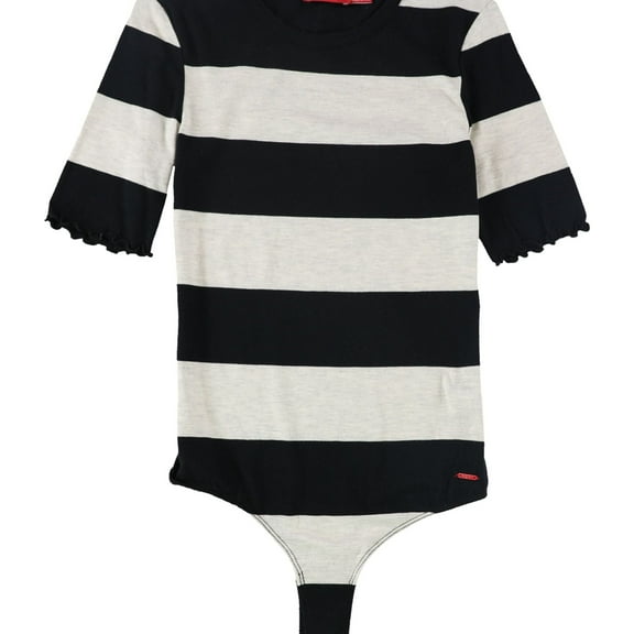 n:philanthropy Womens Suri Bodysuit Jumpsuit, Black, Small