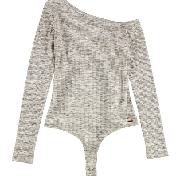 n:philanthropy Womens Wide Neck Bodysuit Jumpsuit, Brown, Small