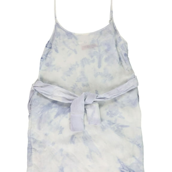 n:philanthropy Womens Willa Tie-Dye Slip Dress, Blue, Large