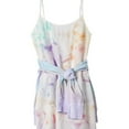 thumbnail image 1 of n:philanthropy Womens Willa Tie-Dye Slip Dress, Multicoloured, Medium, 1 of 3