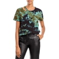 thumbnail image 1 of n:philanthropy Womens Zander Tie-Dye Graphic T-Shirt, Multicoloured, Small, 1 of 2