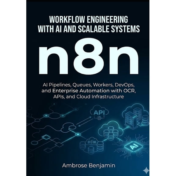 N8n Advanced Automation Engineering n8n Workflow Engineering with AI and Scalable Systems: AI Pipelines, Queues, Workers, DevOps, and Enterprise Automation , Book 3, (Paperback)