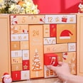 thumbnail image 1 of nTRIUQJ 2024 Christmas DIY Advent Calendar Set Empty 24 Days Make Your Own Holiday Countdown Calendar For Kids Activity Yellow, 1 of 9