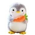 thumbnail image 1 of nTRIUQJ Adorable Penguin Stuffed Animal Toy For Kids Soft Cuddly Doll A, 1 of 2