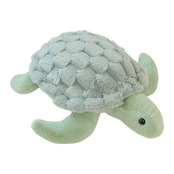 nTRIUQJ Adorable Sea Turtle Toy Soft Stuffed Animal Cute Tortoise Pillow For Kids And Adults Light Green