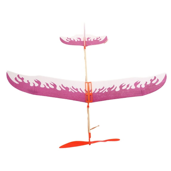 nTRIUQJ Airplane Model Building Kit for Outdoor Kids Toys Durable Backyard Adventure Play and Activity Purple