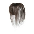 thumbnail image 1 of nTRIUQJ Clip In Human Hair Fringe Extension Natural Real Hairpiece With Secure Snap Clips For Instant Volume And Style Hot Pink, 1 of 4