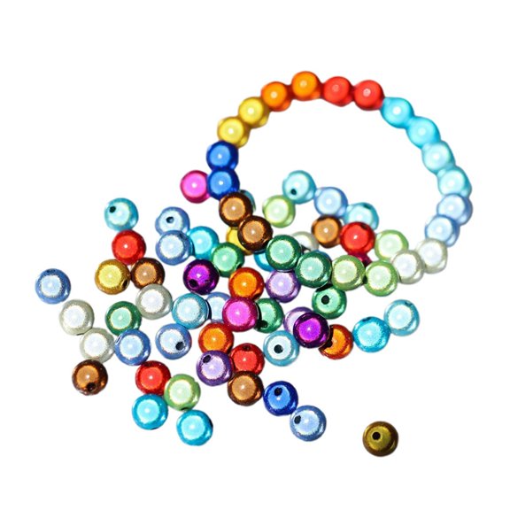 nTRIUQJ Create Your Own Unique Bracelet With DIY Bead Craft Kit Activity For Everyone To Personal Style Multicolour6