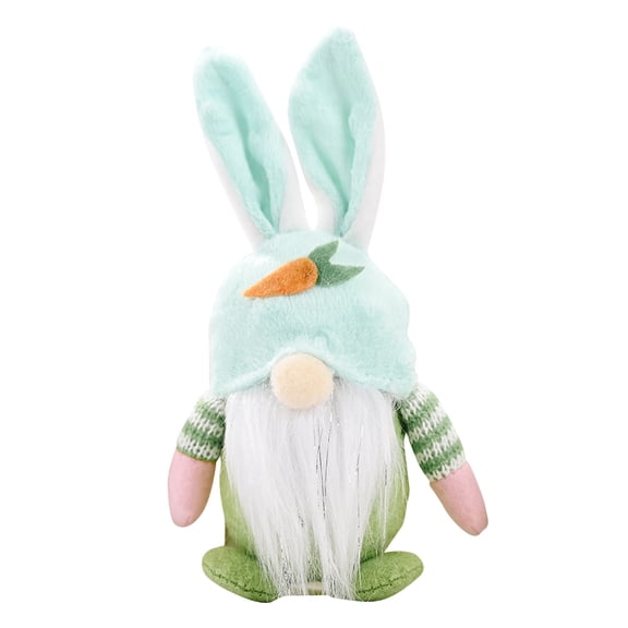 nTRIUQJ Easter Bunny Toy 40cm Soft Stuffed Animal Doll for Kids Holiday Decoration B