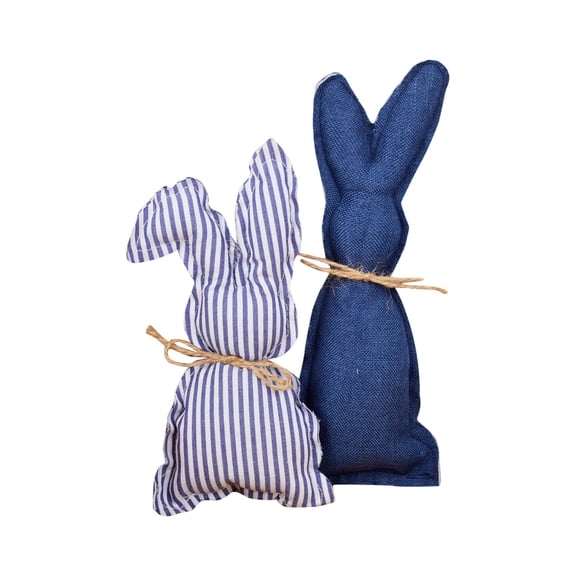 nTRIUQJ Easter Bunny Toy Spring Party Fabric Decorative Arrangement for Festive Home G