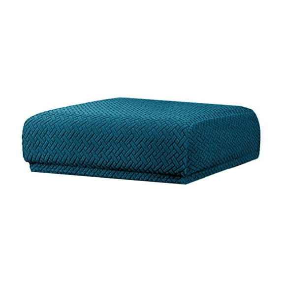 nTRIUQJ Elastic Rectangular Stretchable Dressing Table Stool Protector Universal Washable Saddle Shape Furniture Cover Mint Green