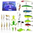 thumbnail image 1 of nTRIUQJ Fishing Countdown Set Surprise Blind For Anglers Gear Accessories Kit With Mystery Tools And Gadgets Daily Practice Blue, 1 of 7