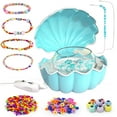 thumbnail image 1 of nTRIUQJ Girls DIY Beaded Bracelet Making Kit Jewelry Craft Machine Educational Art Toy for Pretend Play Activity A, 1 of 3