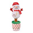 thumbnail image 1 of nTRIUQJ Interactive Talking Christmas Tree Toy with Santa and Singing Snowman Record Your Voice Feature for Babies C, 1 of 8