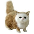 thumbnail image 1 of nTRIUQJ Lifelike Cat Toy Realistic Stuffed Animal Doll Interactive Pet Companion For Kids Children D, 1 of 4