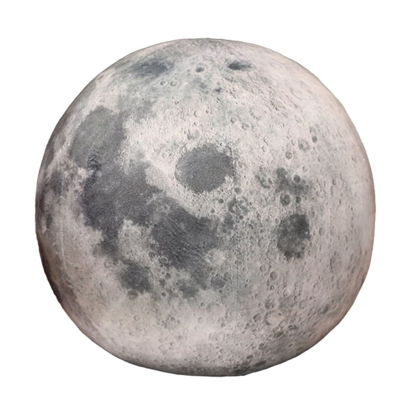 nTRIUQJ Stuffed Animal Pillow Moon Throw For Kids Room Solar System Educational Space Planets Large Soft Cosmic Learning Toy Blue2