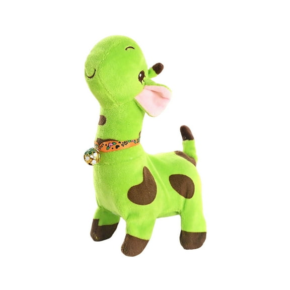 nTRIUQJ Walking Giraffe Interactive Electronic Pet Toy With Sound Motion And Wagging Tail For Kids Birthday B