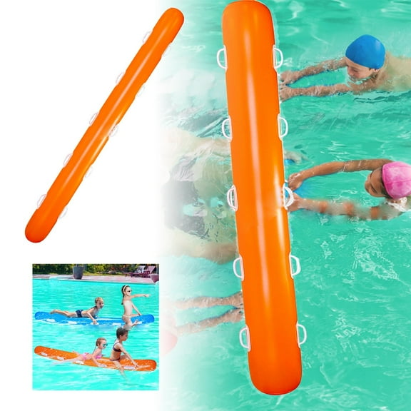 nTRIUQJ Water Floating Inflatable Pool Stick With Handle for Swimming Water Sports and Bathing A