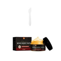 nTRIUQJ Wood Gel Fuel for Outdoor Camping DIY Crafts and Fireplace Fire Starting Black