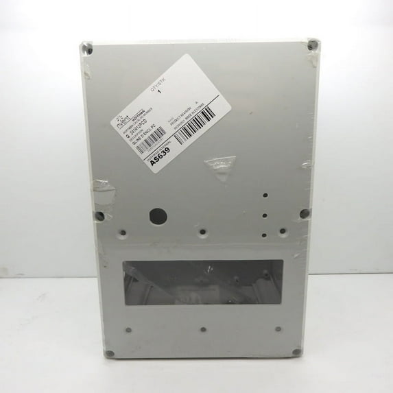 nVent Hoffman 9.17x6.02x4.49" Gray Wallmount Polycarbonate Enclosure Q241612PCD