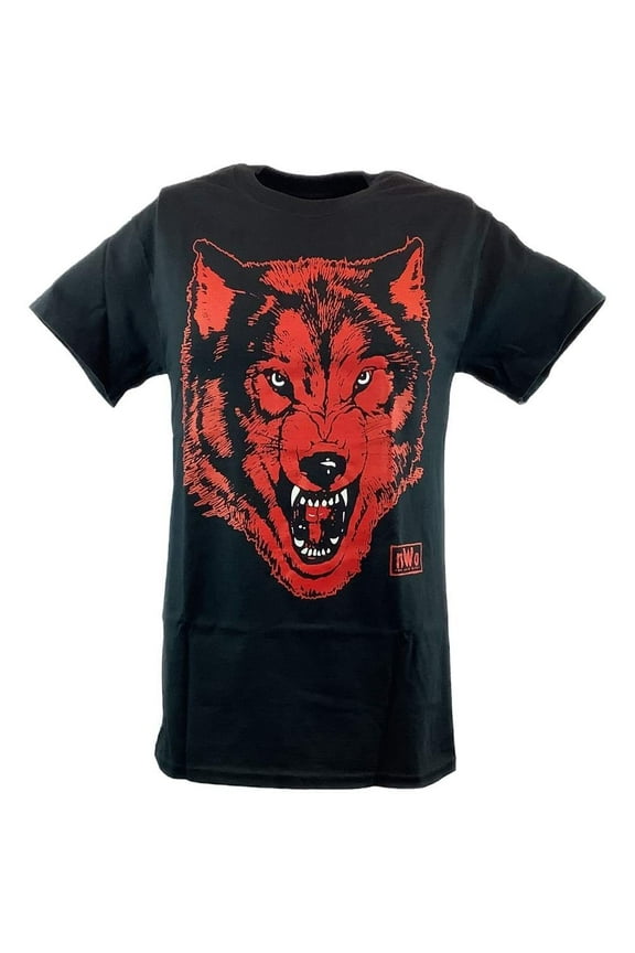 nWo Black Wolfpack New World Order Wolf pack Mens T-shirt 5XL