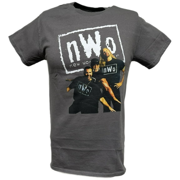 nWo New World Order Trio Mens T-shirt Hogan Hall Nash