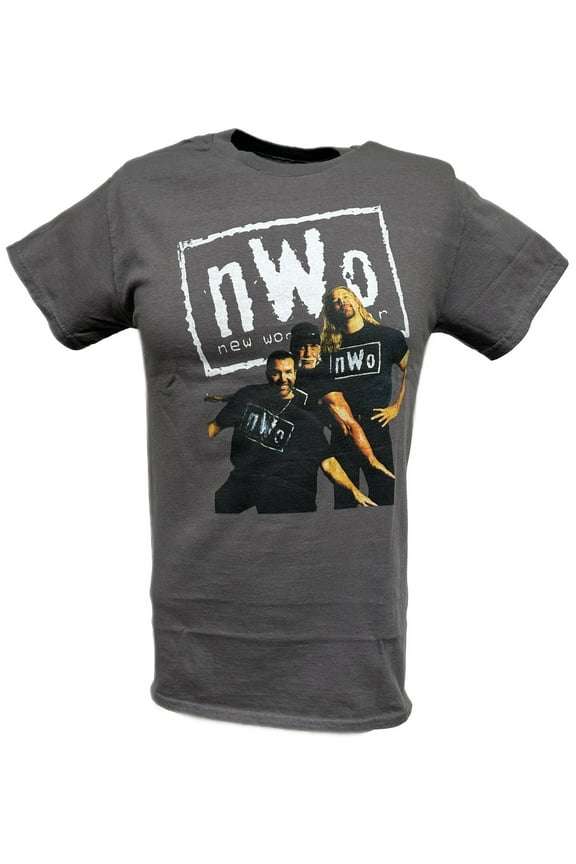 nWo New World Order Trio Mens T-shirt Hogan Hall Nash