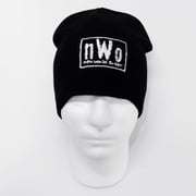 nWo New World Order White Logo WCW Beanie Cap Hat NEW