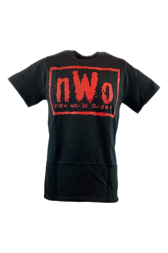 nWo Red Logo New World Order T-shirt L