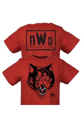 nWo Red Wolfpack New World Order Wolfpac Mens T-shirt 5XL