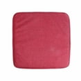 thumbnail image 1 of naioewe Square Strap Garden Chair Pads Seat Cushion For Outdoor Bistros Stool Patio Dining Room Linen,Red, 1 of 1