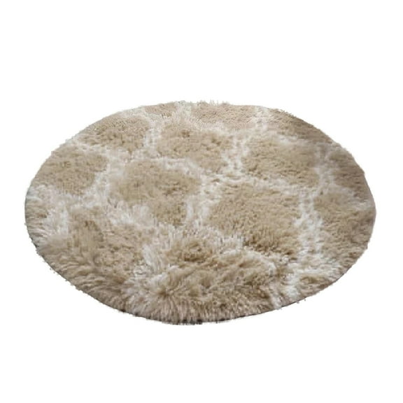 naioewe Circle Plush Floor Carpet, Living Room Rugs For Living Room Home Decoration Small Rugs(C)