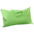 thumbnail image 1 of naioewe Cotton Pillowcases, Super Soft and Breathable Envelope Closure Pillow Cases Green, 1 of 6