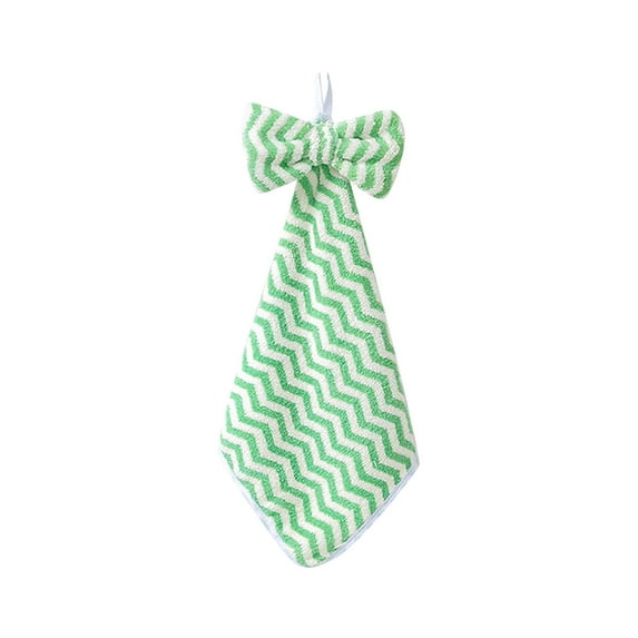 naioewe Hand Towels with Loop,Bathroom Hand Towels Hanging,Soft Absorbent Hand Towels(Green)