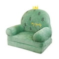 thumbnail image 1 of naioewe Kids Sofa Couch Cover , Extra Wide Convertible Sofa to Lounger, Comfy 2-in-1 Flip Open Couch/Sleeper for Kids, Green, 1 of 4