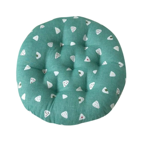 naioewe Outdoor Chair Cushions, Waterproof Round Garden Chair Pads Seat Cushion (Green)