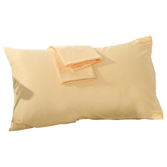 naioewe Pillow Cases, Cotton Pillowcases Standard Case Covers Multi Color Selection Of Pillow Covers Yellow