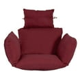 thumbnail image 1 of naioewe Swing Chair Cushion, Hanging Basket Seat Cushion Pillow, Soft Hanging Egg Chair Back Cushions Pads for Outdoor Red, 1 of 1