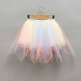thumbnail image 1 of naisibaby Summer Girls Gauze Princess Skirt, Kids Versatile Fashionable Short Skirt Light Blue 14-15 T, 1 of 7