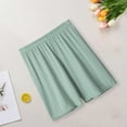thumbnail image 1 of naisibaby Toddler Baby Boys Summer Solid Color Shorts, Cotton Daily Casual Pants Green 10T, 1 of 7