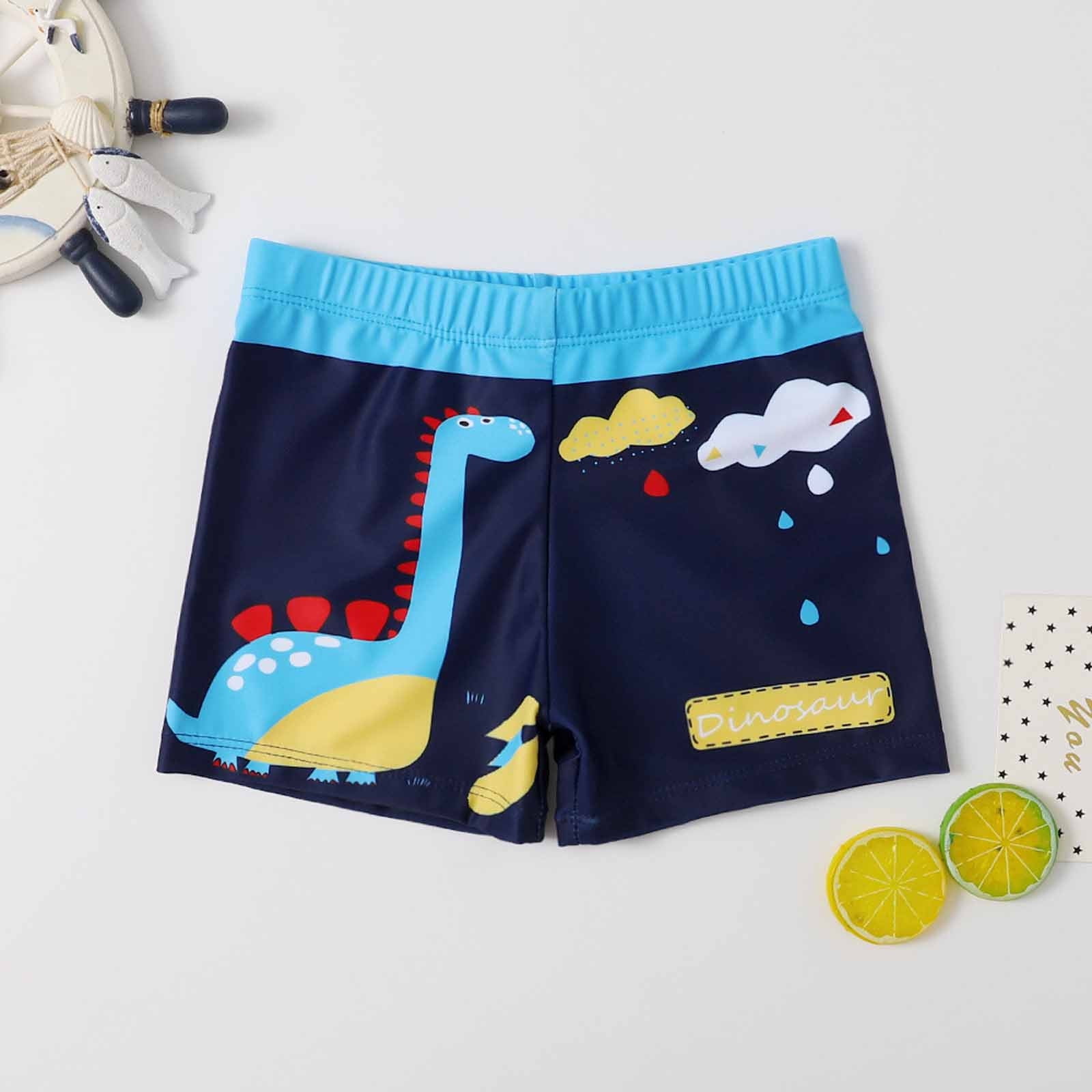 Dussdil Boys Swim Trunks – Quick-Dry Board Shorts With Pockets For Beach, Pool & Sports (Toddler To Kids Sizes)