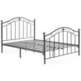 thumbnail image 1 of hodedah imports metal scroll poster bed, 1 of 6