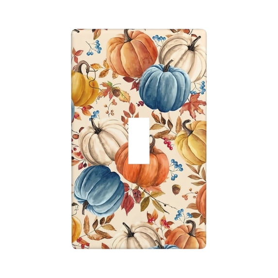 nangua Light Switch Cover Plates Single Toggle Wall Plate Decorative 1-Gang Christmas Decor Lightswitch Cover