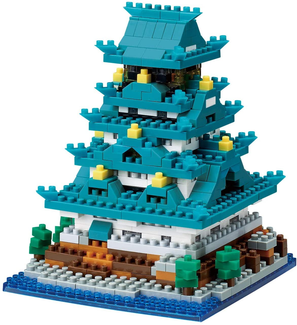 nanoblock World Famous Buildings Osaka Castle, Sight to See Series