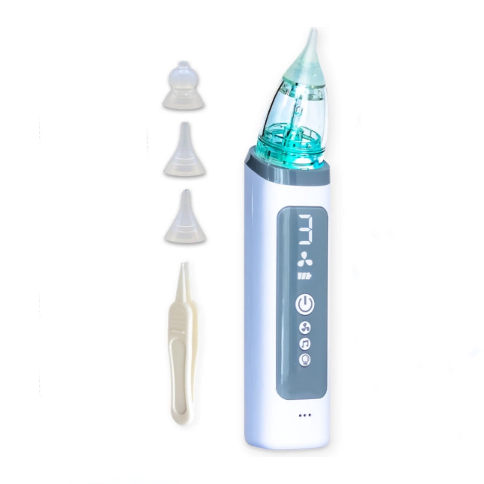 The nasal aspirator for baby has three levels of adjustable suction modes from weak to strong,quickly removes different types of nasal secretions (Choking milk,snot,etc)