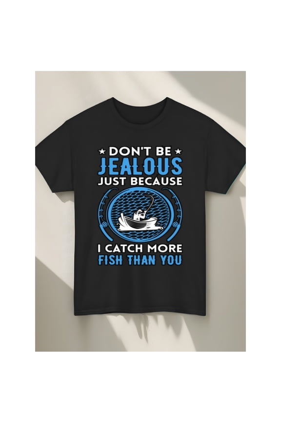 natee Plus Size Men''''S Fishing Slogan Tee - Casual Summer Essential with Breathable Fabric, Short Sleeves & Crew Neck - Ideal for Outdoor Adventures, 1pc, 100% cotton T-shirt