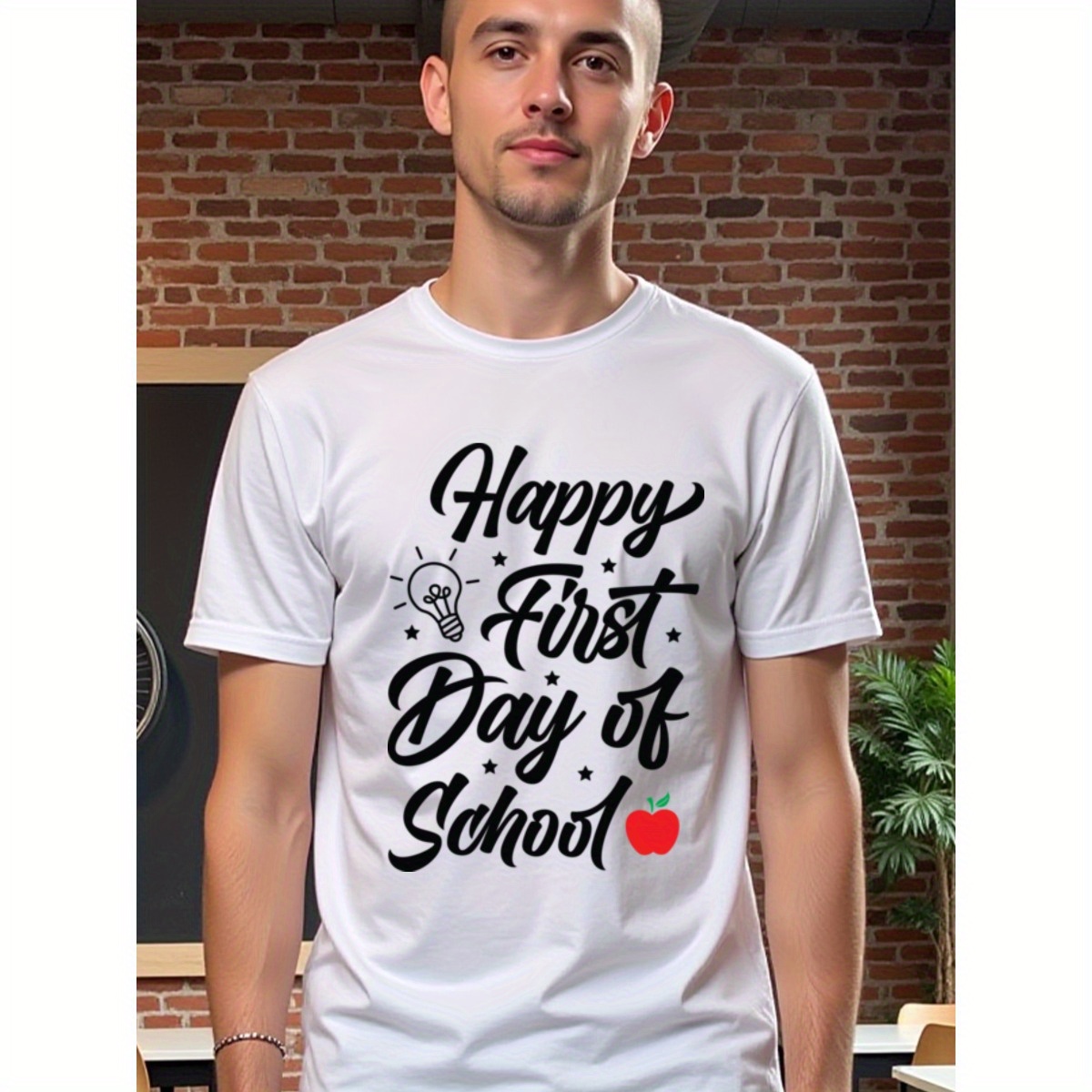 Happy To See Your Face Teacher T-shirt For Women Back To...
